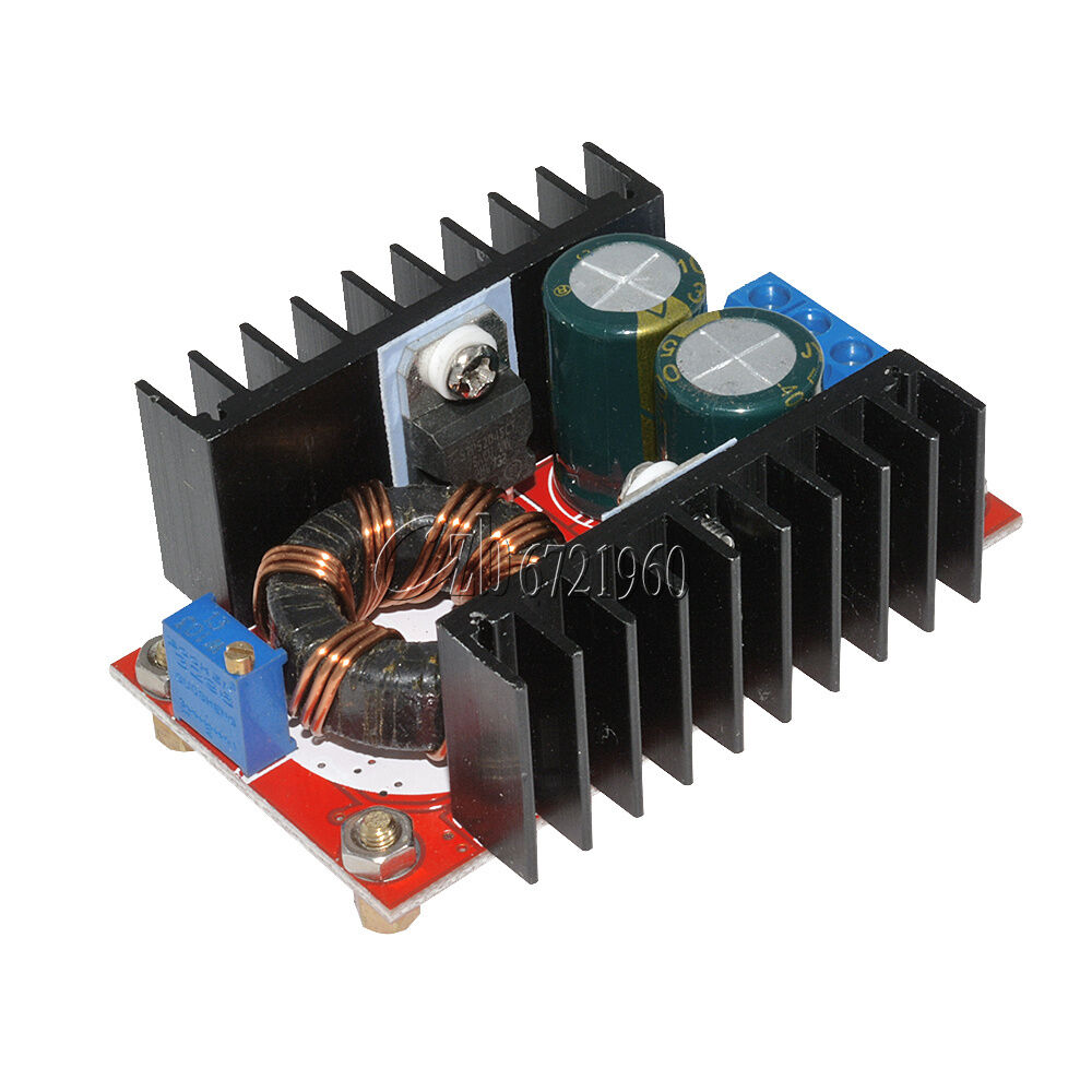 2PCS DC-DC Boost Converter 10-32V to 12-35V 6A Step Up Power supply module 150W