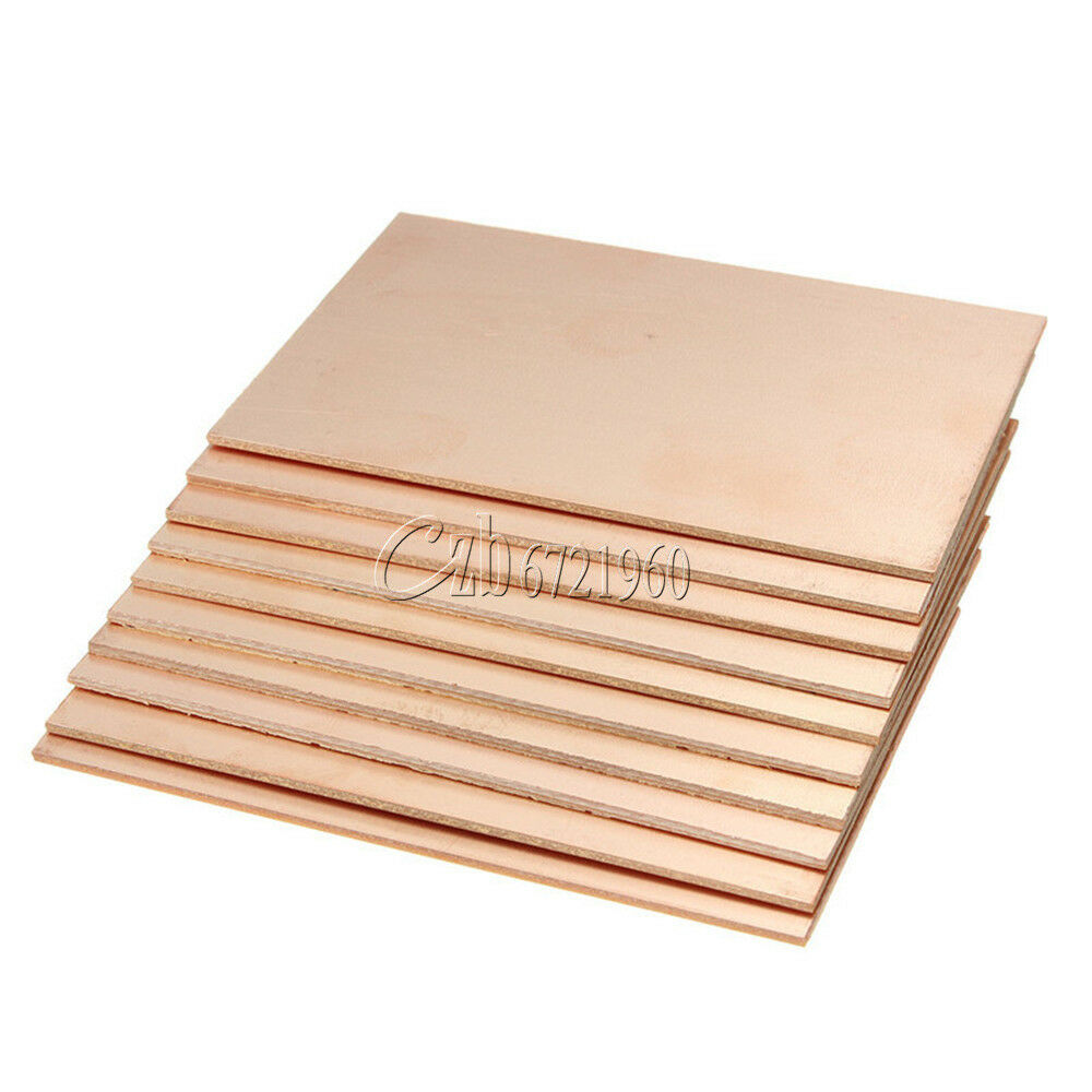 10PCS 7x10cm PCB Single Side Copper Clad plate DIY PCB Laminate Circuit Board