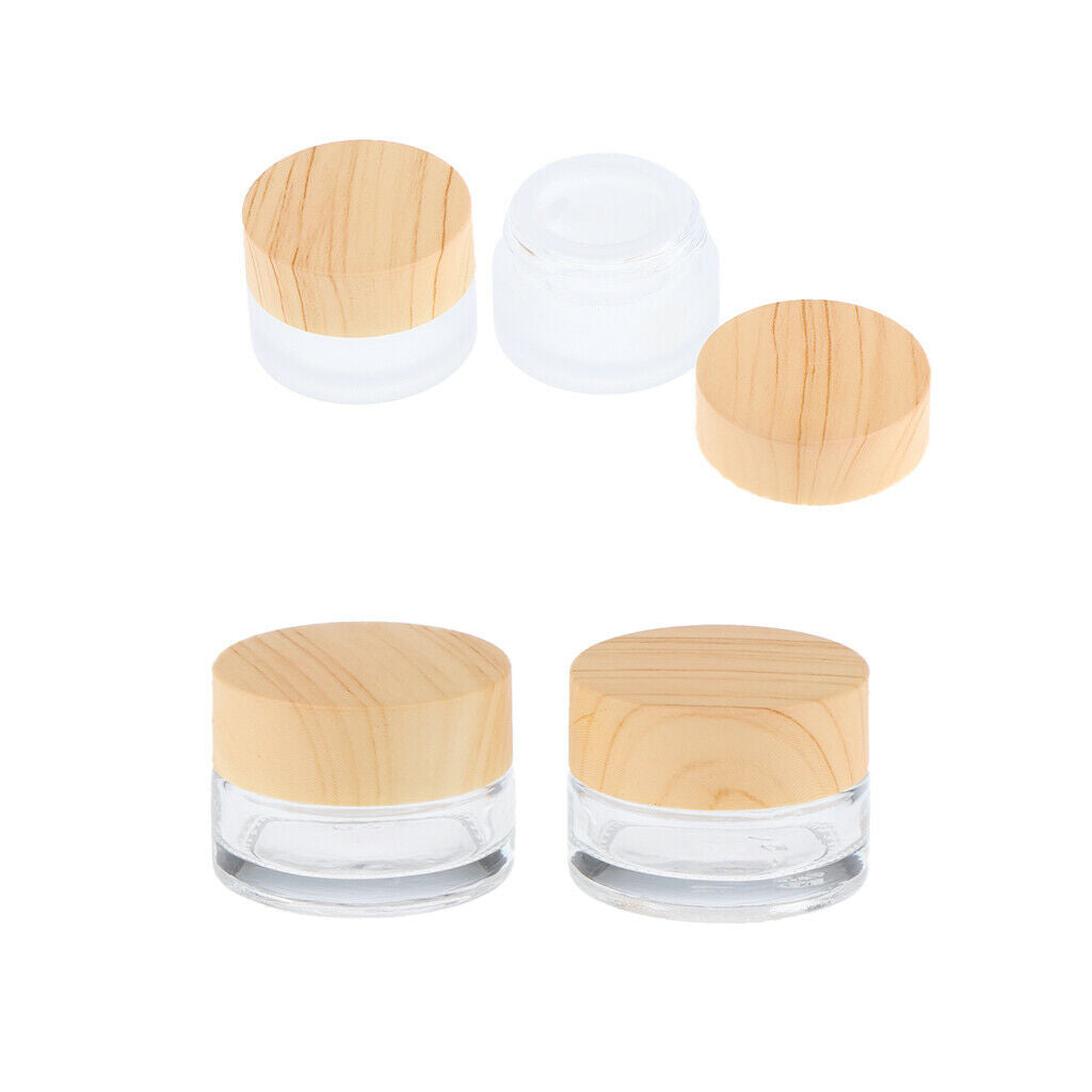 4Pcs Empty Jar Mini Cosmetic Bottle  Make Up Tin Lotions Container 5g