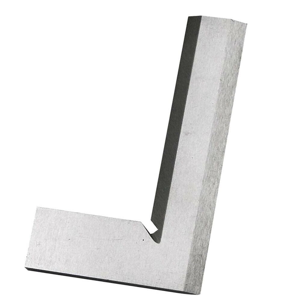 Hardened Steel 90 Degree Try Square Ruler, Corners Making Centering Stone