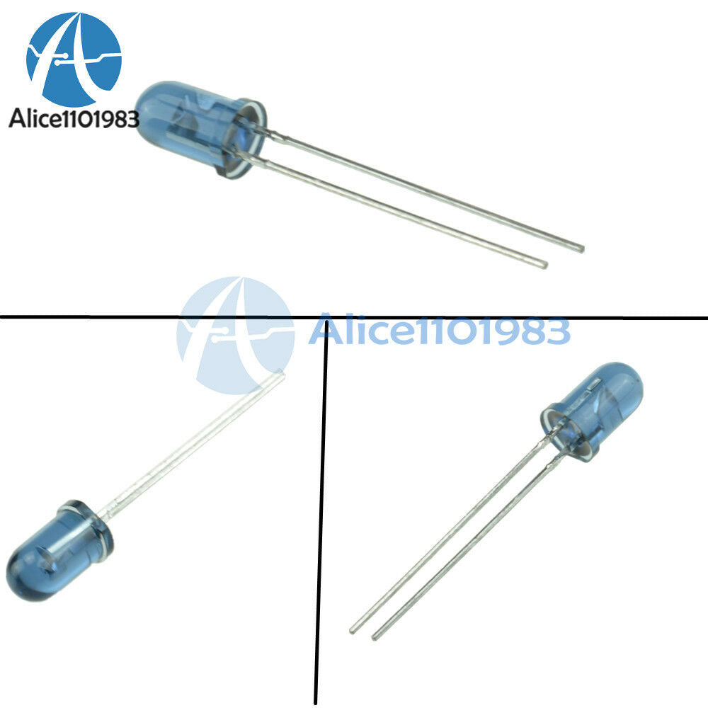 100PCS TSAL6200 6200 EMITTER IR 5MM HI EFF 940NM 2Pin NEW