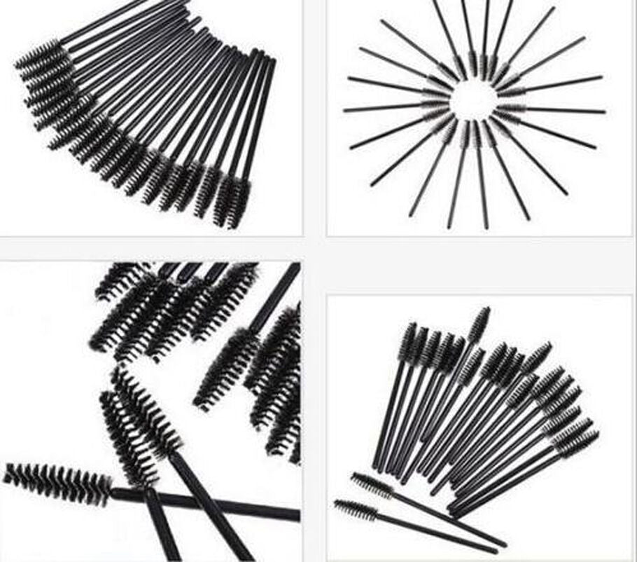 Makeup Tool Oblique Design Rotate Eyebrow Brush Cosmetic Brow Brush New 10Pcs