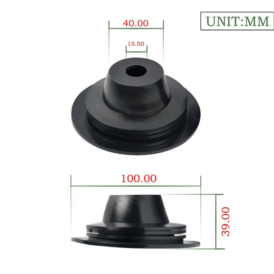 2pcs 4 Size H1 H3 H4 H7 H8 H11 Headlight Lamp Housing Dust Cover Seal Cover Cap