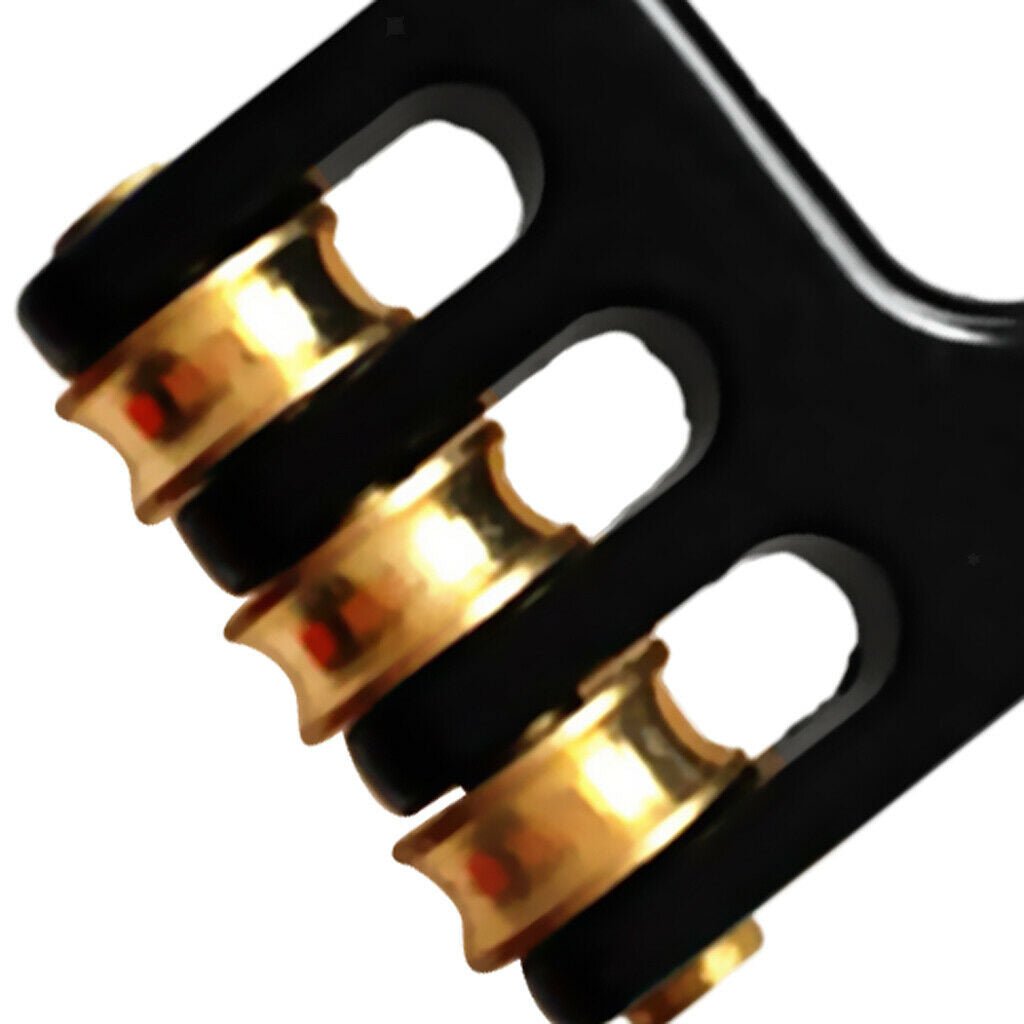 Aluminum Alloy Windsurf Hook Pulleys with 3 Wheel Surf Accessories