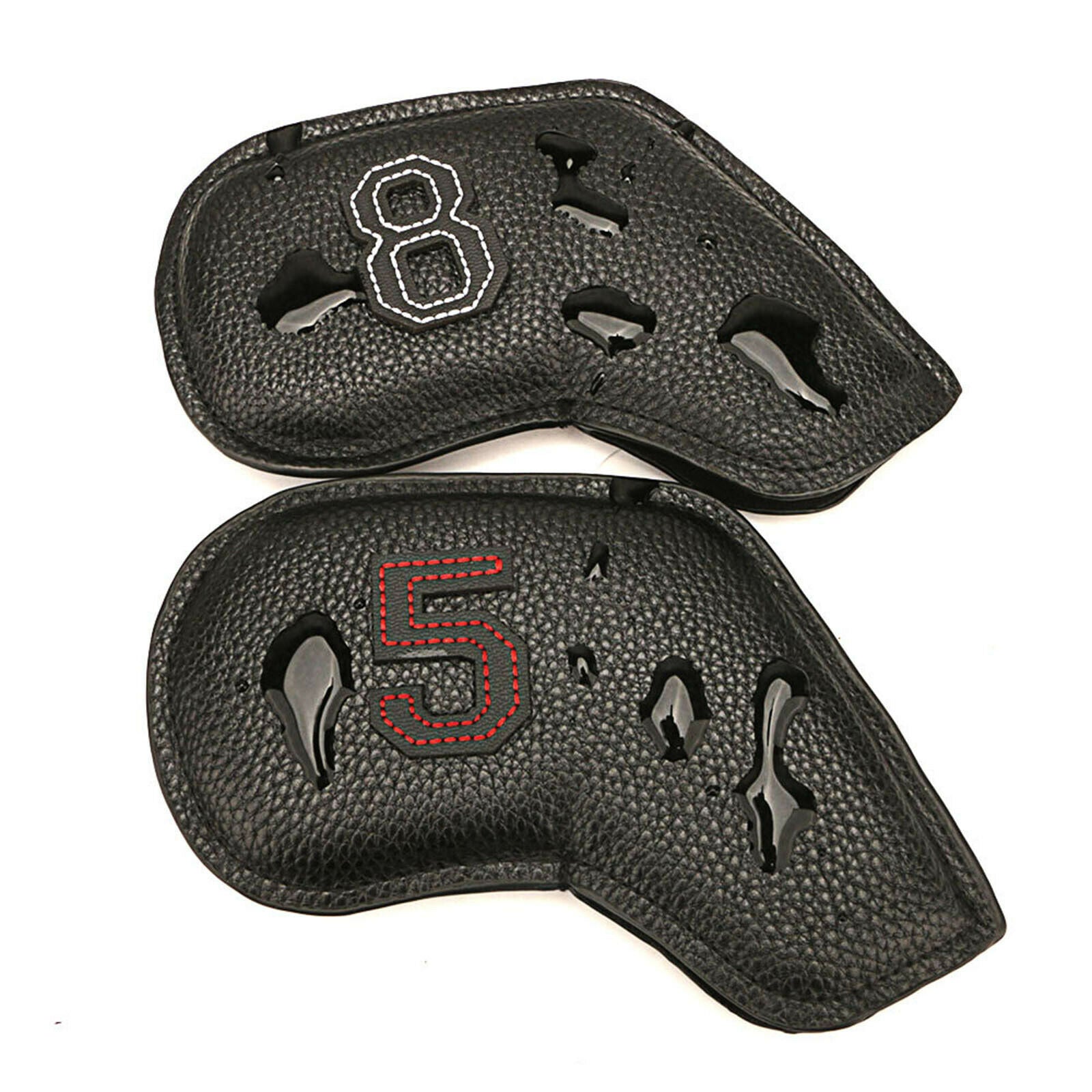 11pcs Waterproof Golf Club Iron Cover Protection Headcover Universal Fit