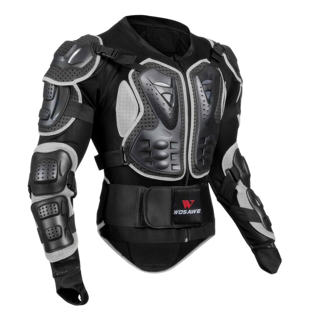 Motorcycles Armor Motocross Gear for Skiing Snowboarding Skating Black