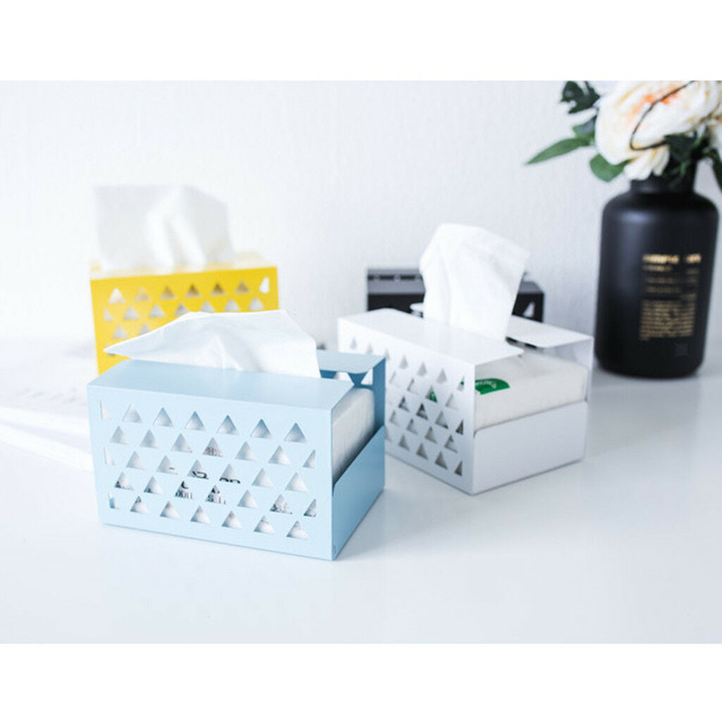 Countertop Paper Towel Dispenser Tissue Holder For Kitchen Bathroom Blue S