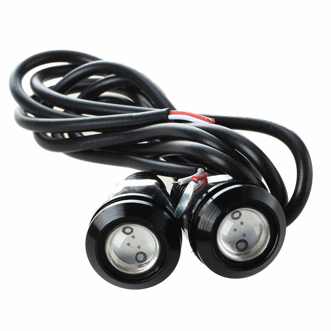 Deo 2 Rouge LED Lampe Ampoule Phare pour Voiture Moto DC12V 1.5W - Vendeur UK