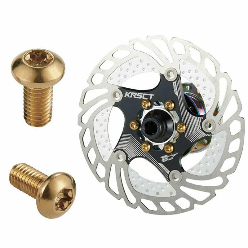 12PCS/set  M5x10mm Disk Brake Rotor Bolts Titanium Bike Brakes Disc Rotor.l8