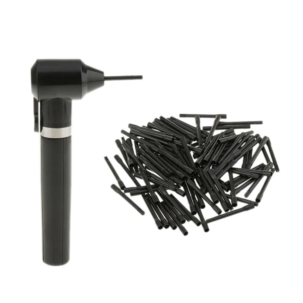 Microblading Tattoo Pigment Ink Mixer Machine Agitator+ 105 Mixing Sticks Set
