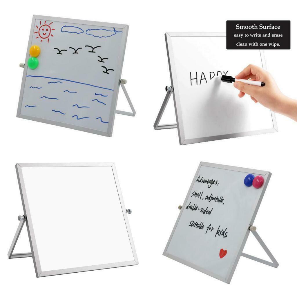 Dry Erase White Board Handheld Memo Board to Do List Kids Gift 25x35cm