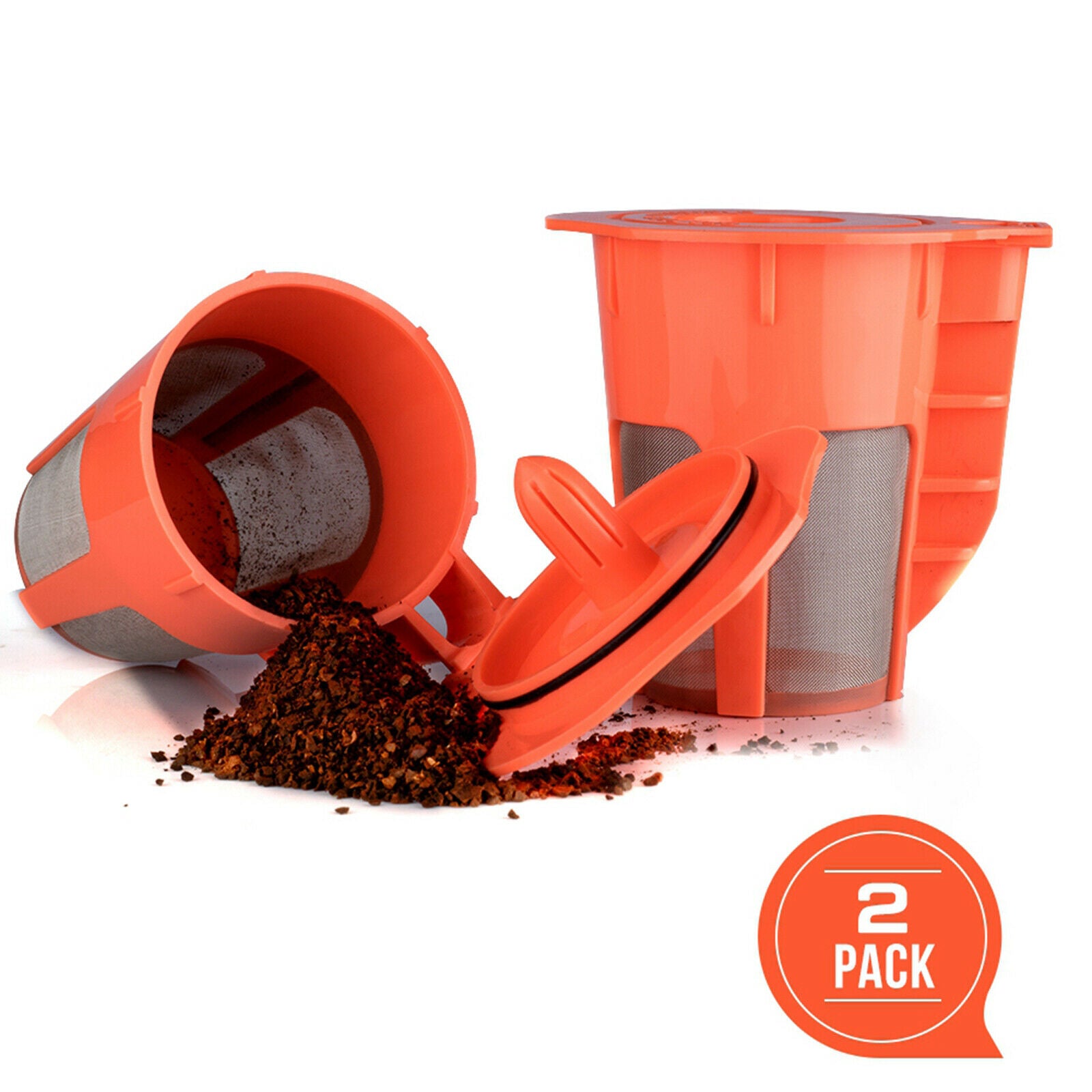 2x Reusable K Cups Refillable Kitchen Accessories for K500 K400 K300 K200