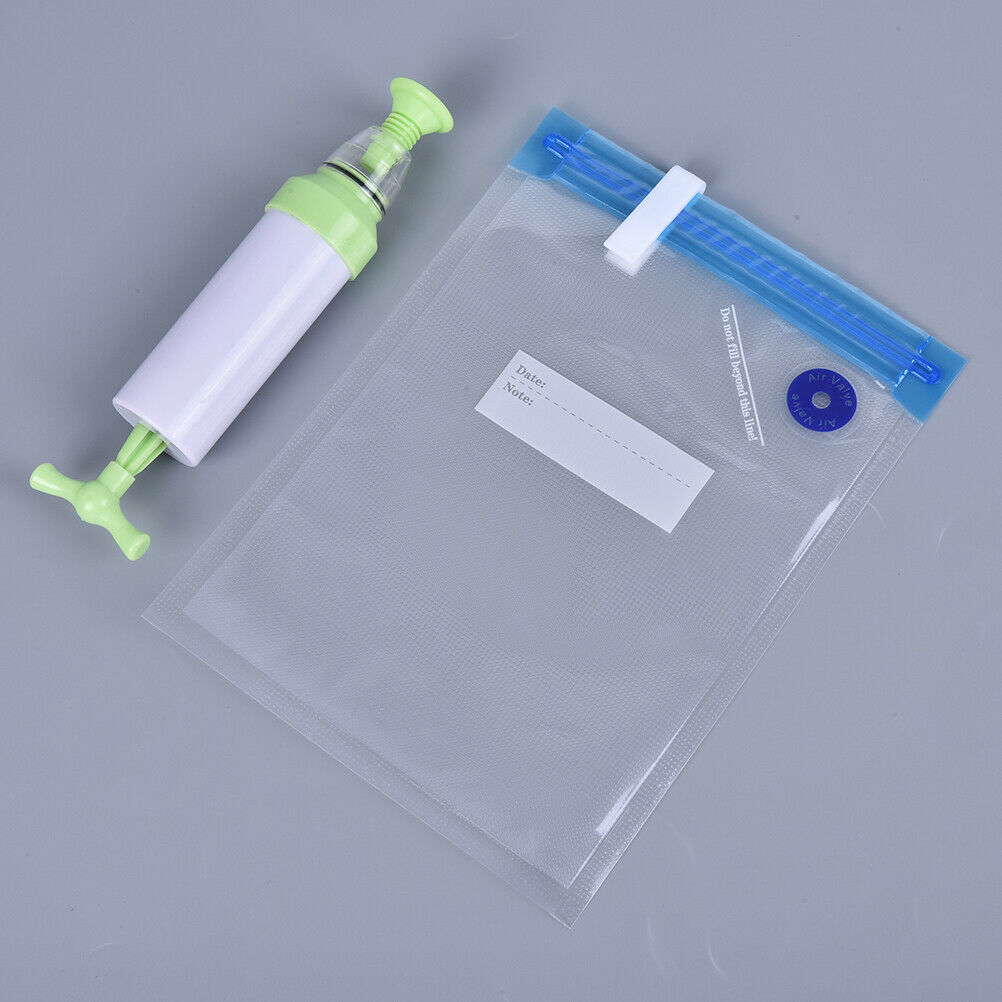 11PCS Vacuum Sealed Bags Food Saver Storage Plastic Grain Vacuum Wrap B a1J.DD