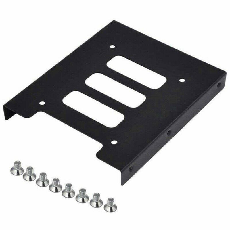 2.5 inch To 3.5 inch SSD D Metal Adapter Mounting Bracket Hard Drive Holder L4U4