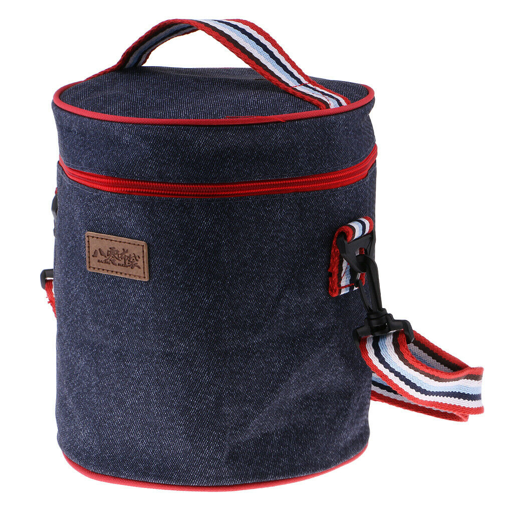 Portable Cooler Bag - Cooler Bag for Child Work Picnic - Dark Blue, #8 20x25cm