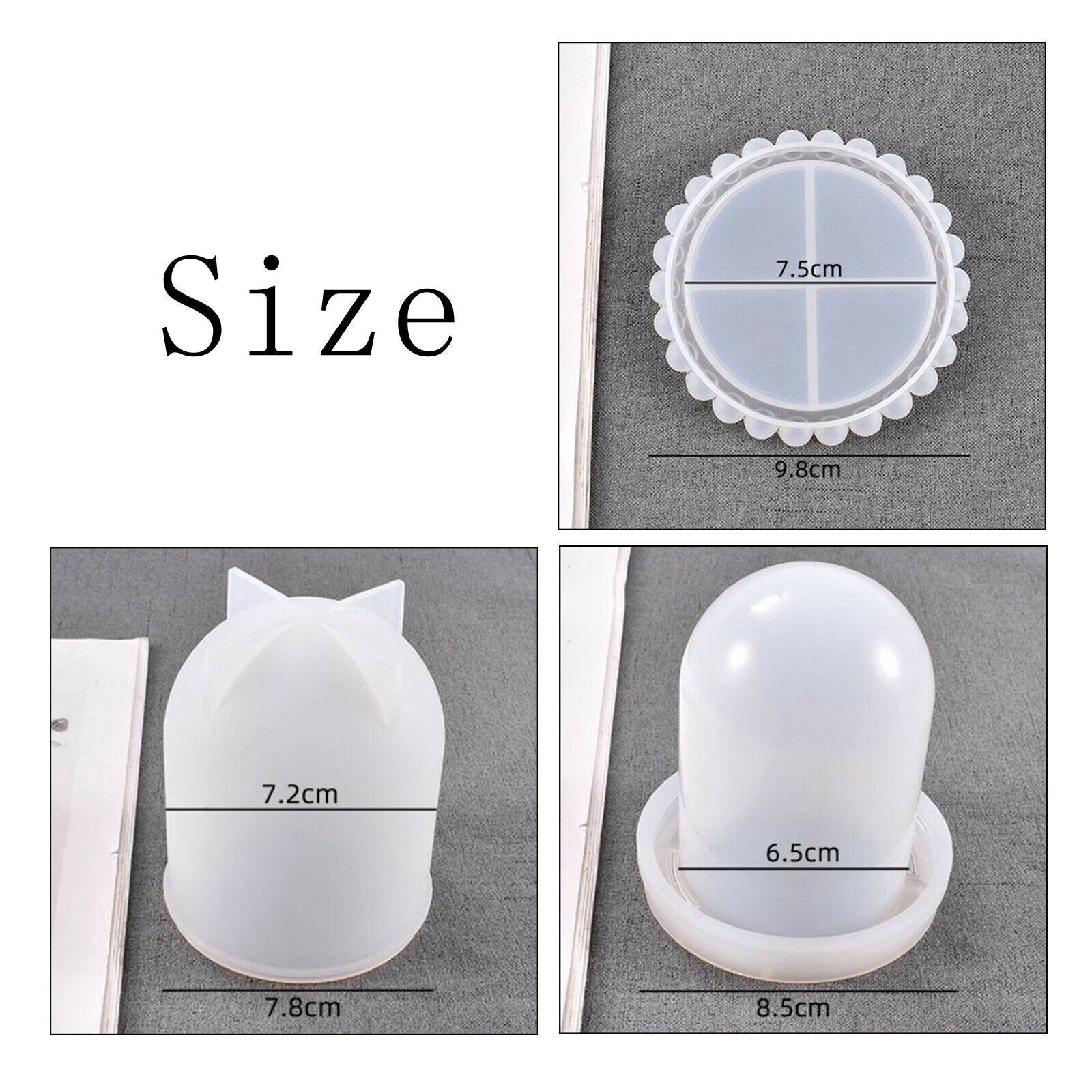 DIY Dice Cup Silicone Mold for Craft Jewelry Making Mold