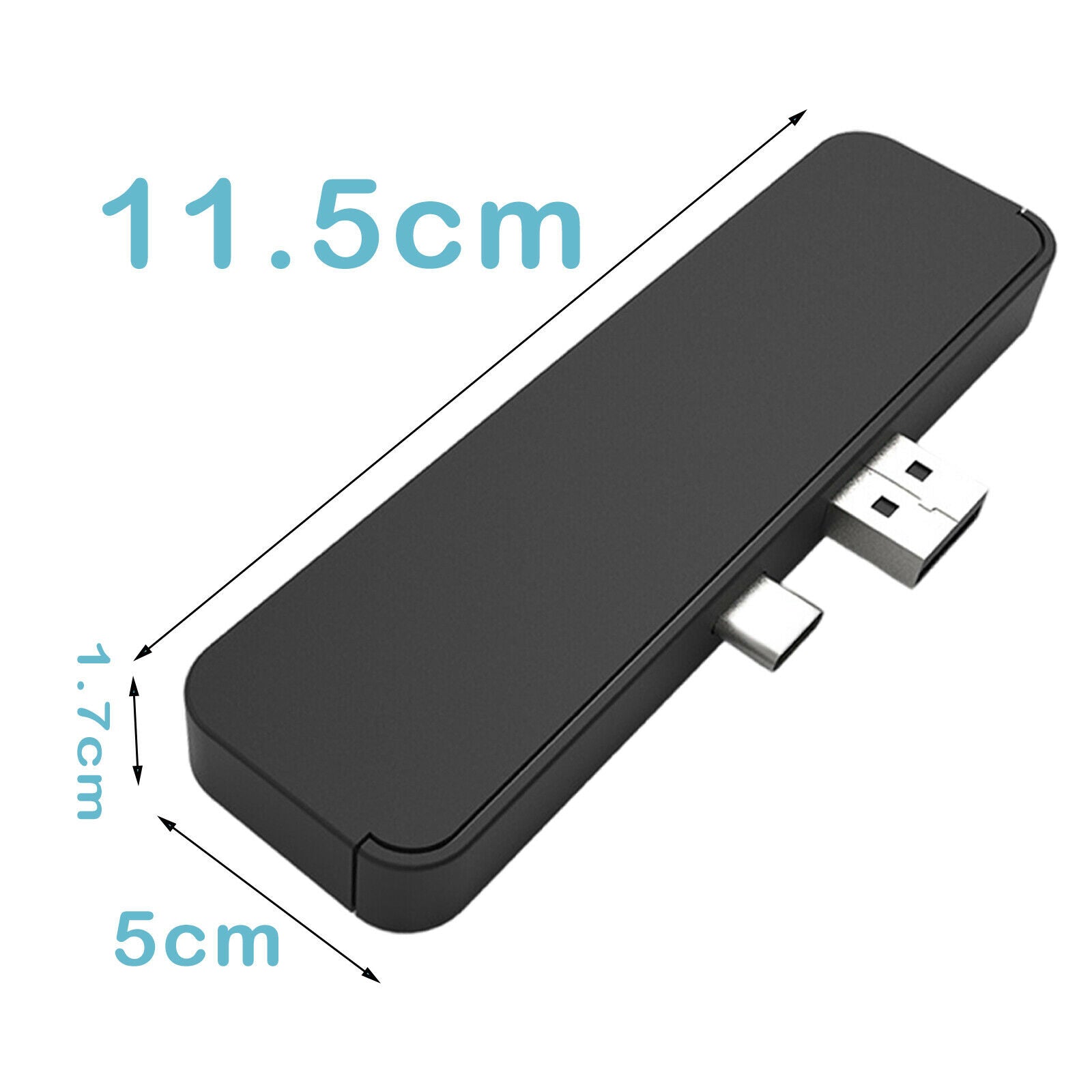 5 Ports USB Hub High-Speed Extension Splitter Adapter For PS5 Accessories