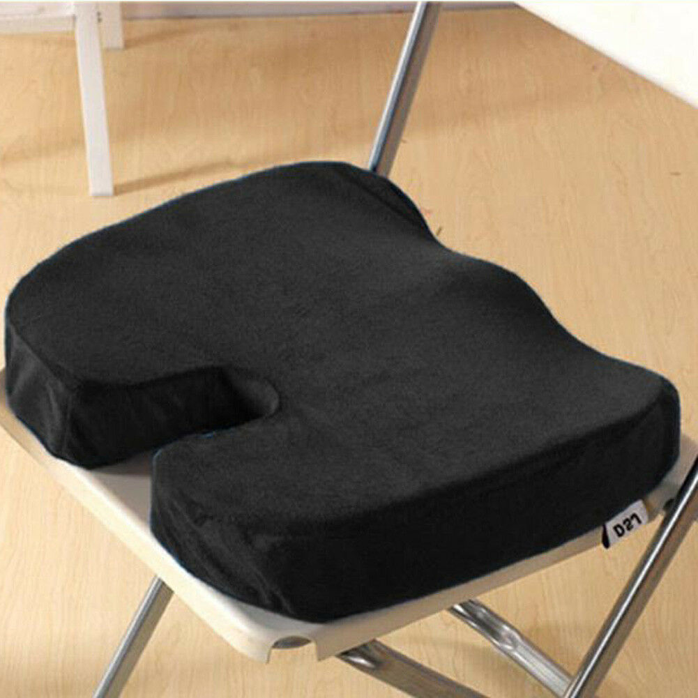 Memory Foam Coccyx Orthopedic Car Seat Office Chair Cushion Pain Relief Pillow