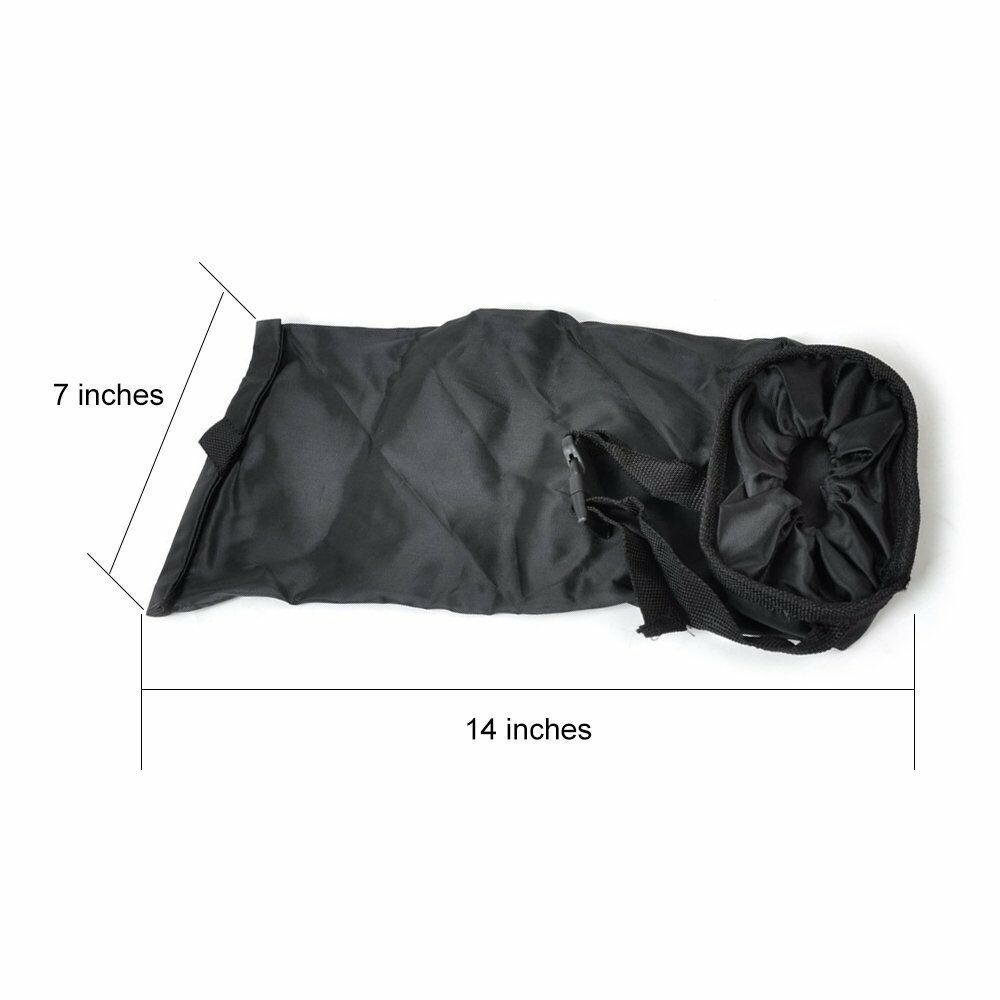 2x Trash Bags Car Trash Can Washable Leakproof Seatback Hanging Car Garbage Bags