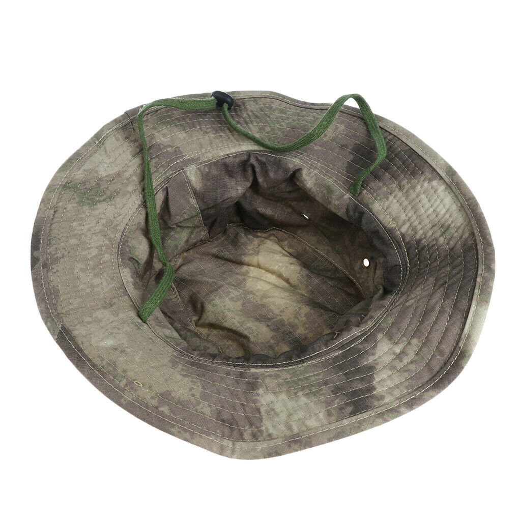 Camouflage   Comfortable Outdoor Sun Hat Headwear Headgear A-