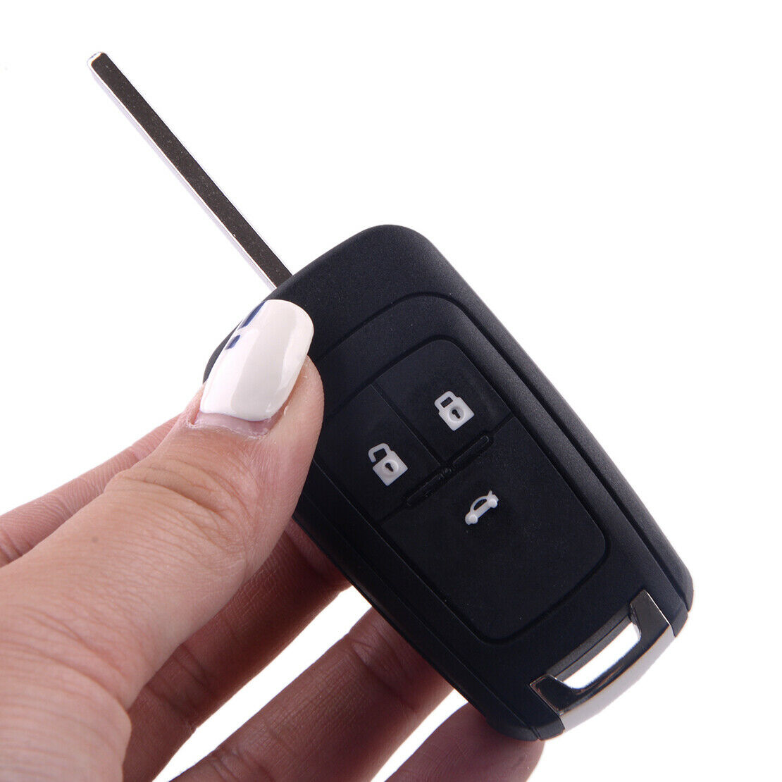 433MHz Car Remote Key Fob ID46 Chip Fit for Opel Vauxhall Insignia Astra 1pc