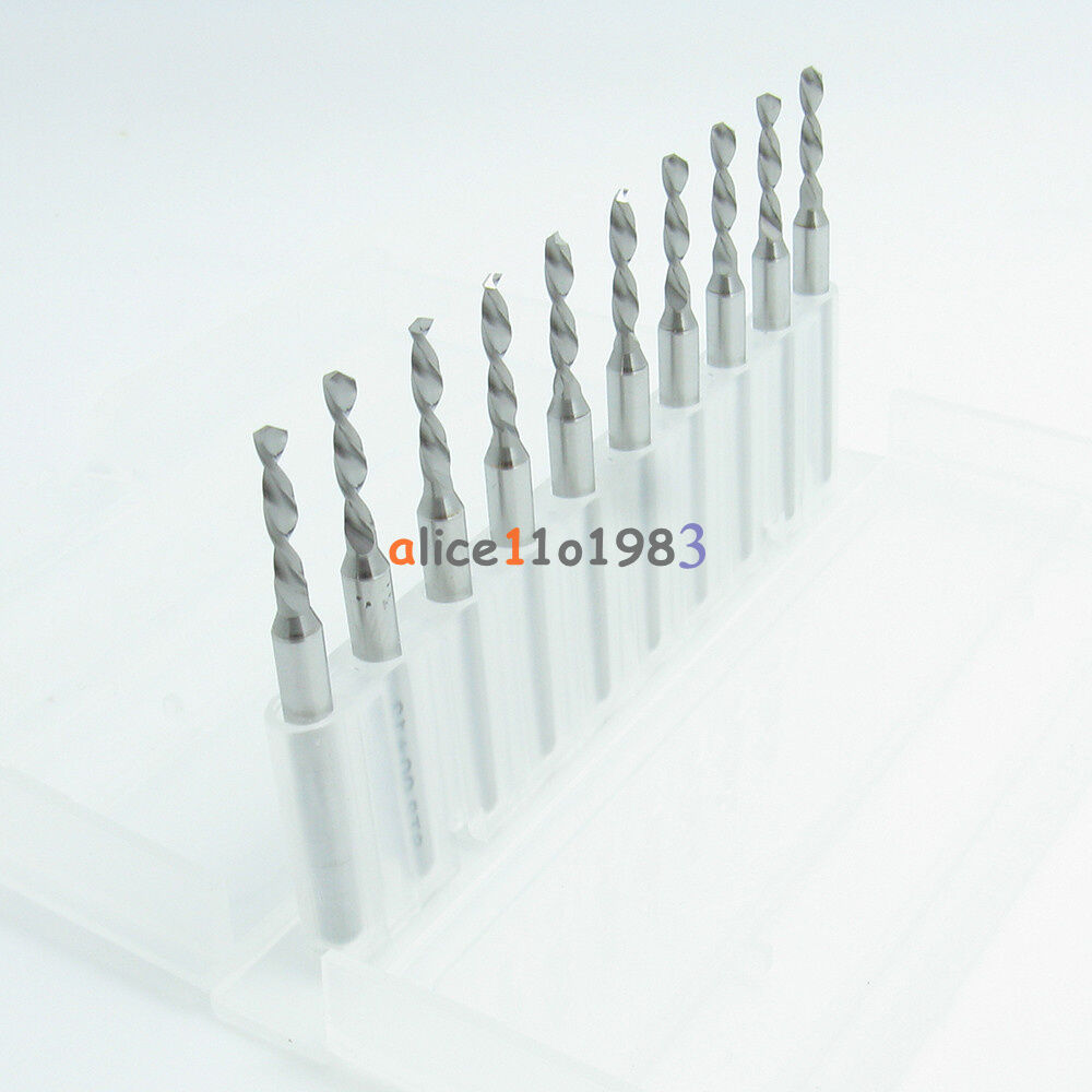 1.2mm Micro Mini Carbide Steel Engraving Drill Bit PCB Press CNC Dremel
