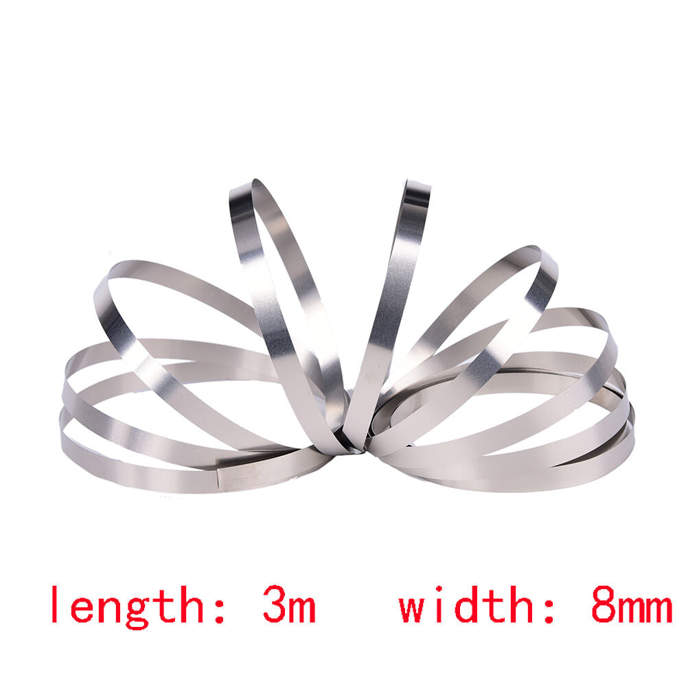8mm x 0.15 Pure Ni plate nickel strip tape for Li 18650 battery spot `mJC.l8