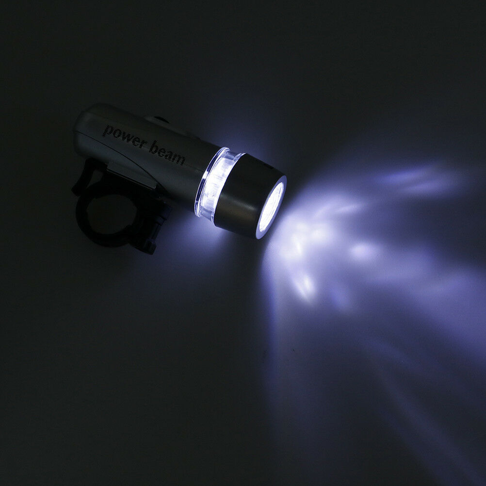 Waterproof 5 Led Lamp Bike Bicycle Front Head Light+Rear Safety Flashligh.l8
