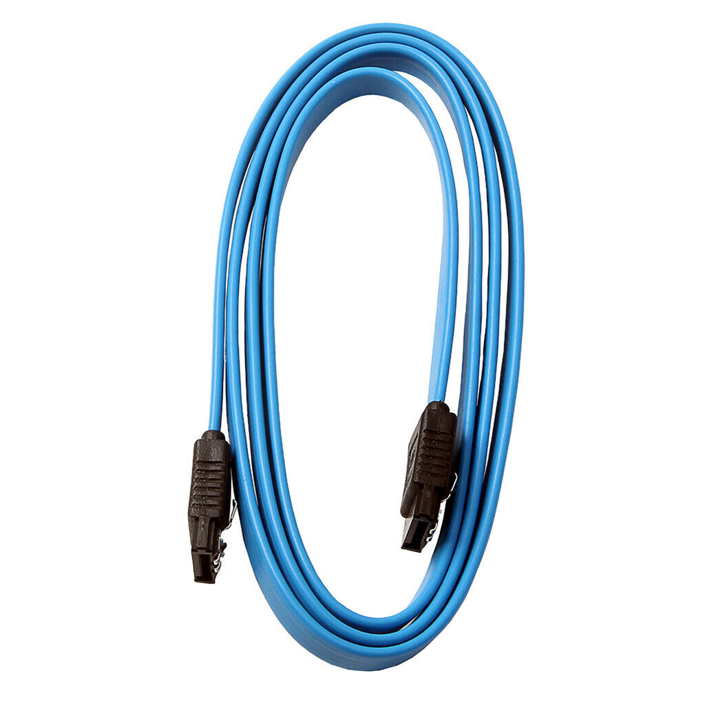 50X HDD 7 pin SATA 3.0 Data Extension Cable Copper Core Cord 1M/3.3ft 6Gb/s