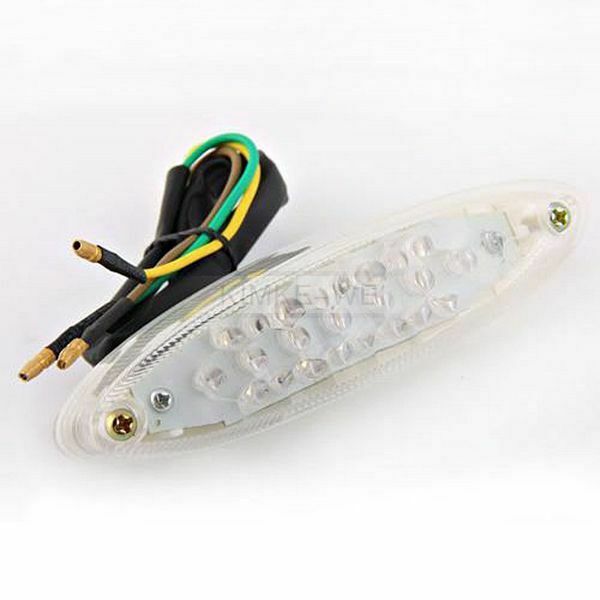 28 Led Universal Motorcycle Brake Tail Lights 12V New