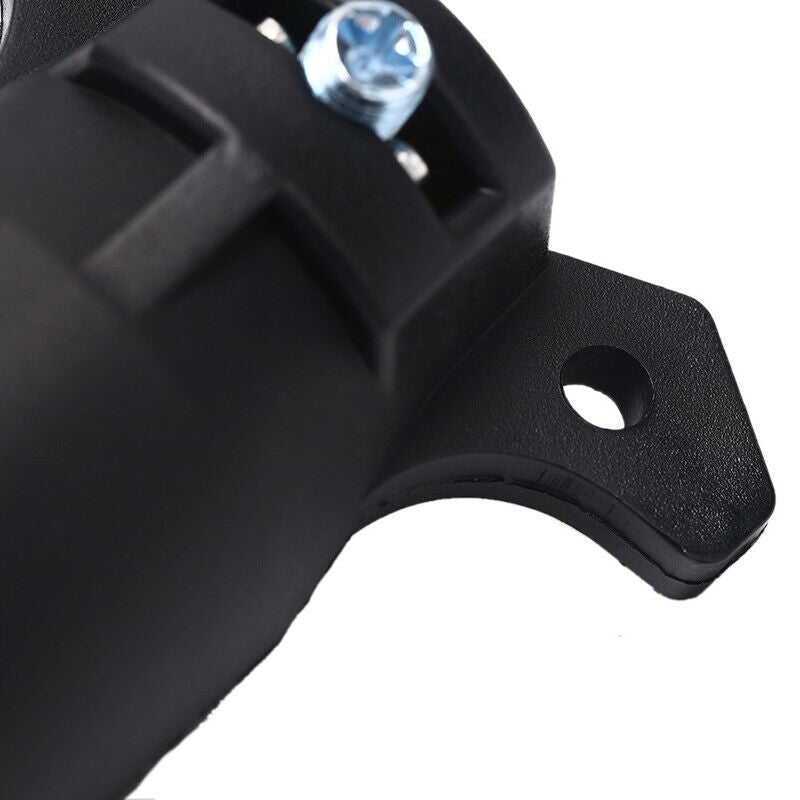 7 Way Round RV Style Trailer Light Plug Connector Adaptor Camper Boat Car Td Kt