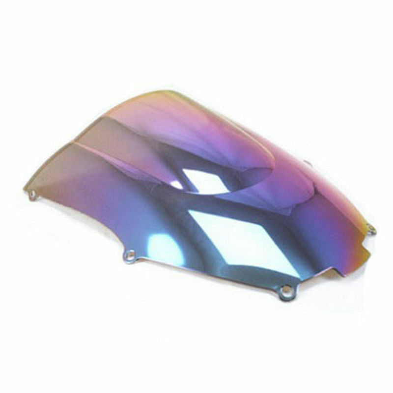 Dark Iridium Motor Double Bubble Windscreen for Kawasaki Ninja ZX9R ZX 9R 00-03