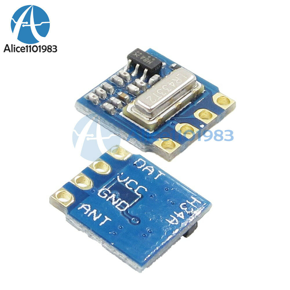 5PCS H34A-433 433Mhz MINI Wireless Transmitter Module ASK 2.6V-12V