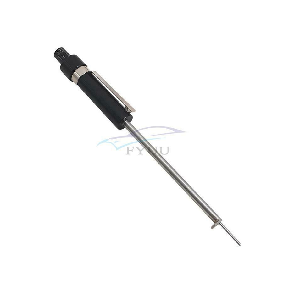 1PCS High Quality 13.5 x 1.3CM Black Car Brake Pad Tester Auto Accessories