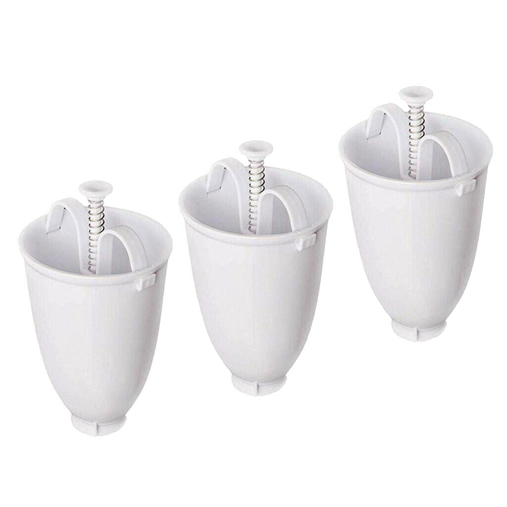 3x Plastic Donut Mold, DIY Tool, Kitchen Cake Maker, Bakeware