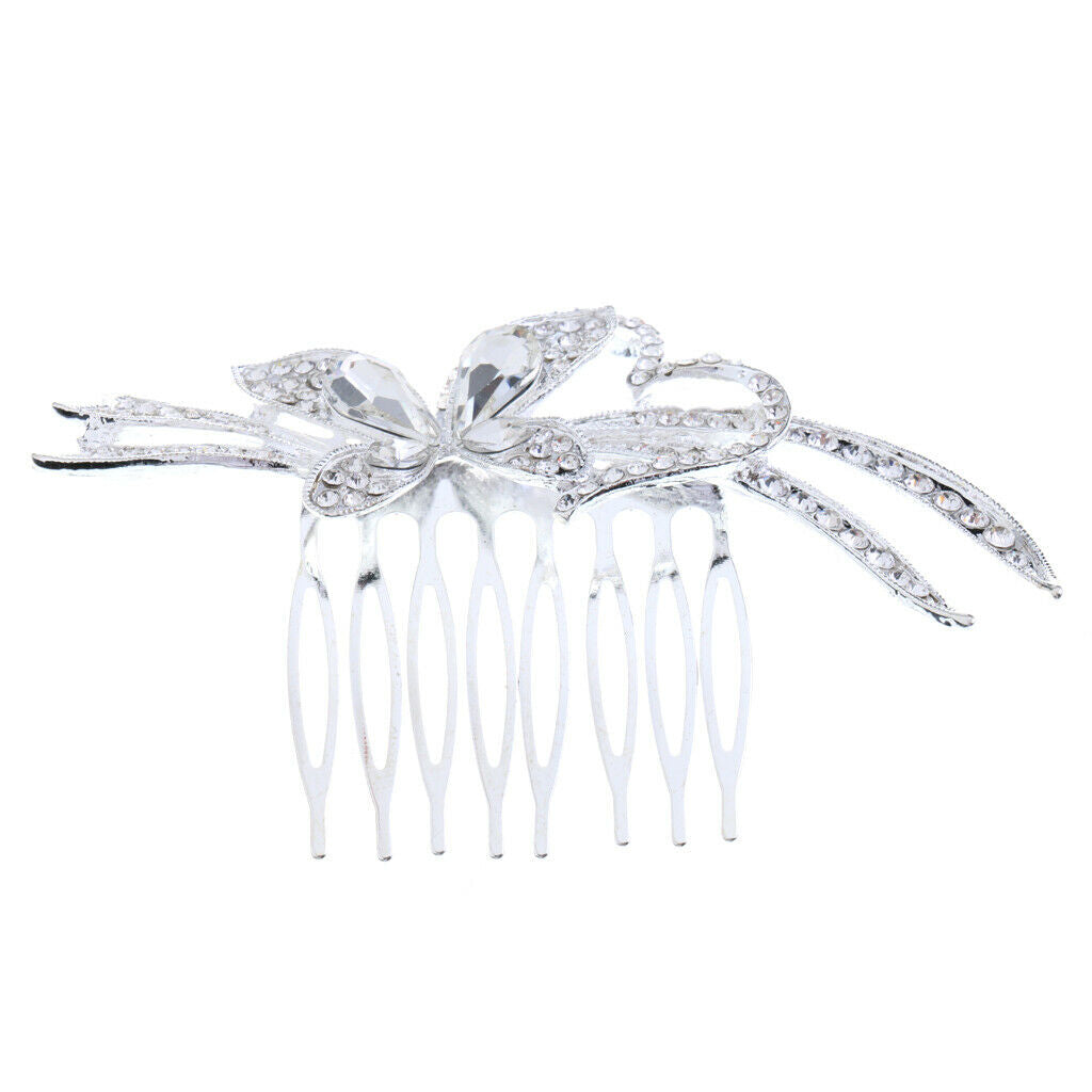 Bride Hair Comb Rhinestone Hair Clip Women Hairpin Wedding Hair Accessory