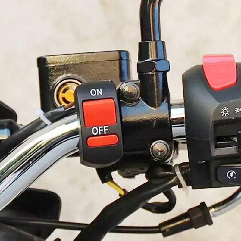 1 Piece Motorcycle Switches Bullet Connector Handlebar Switches ON/OFF Bu.l8
