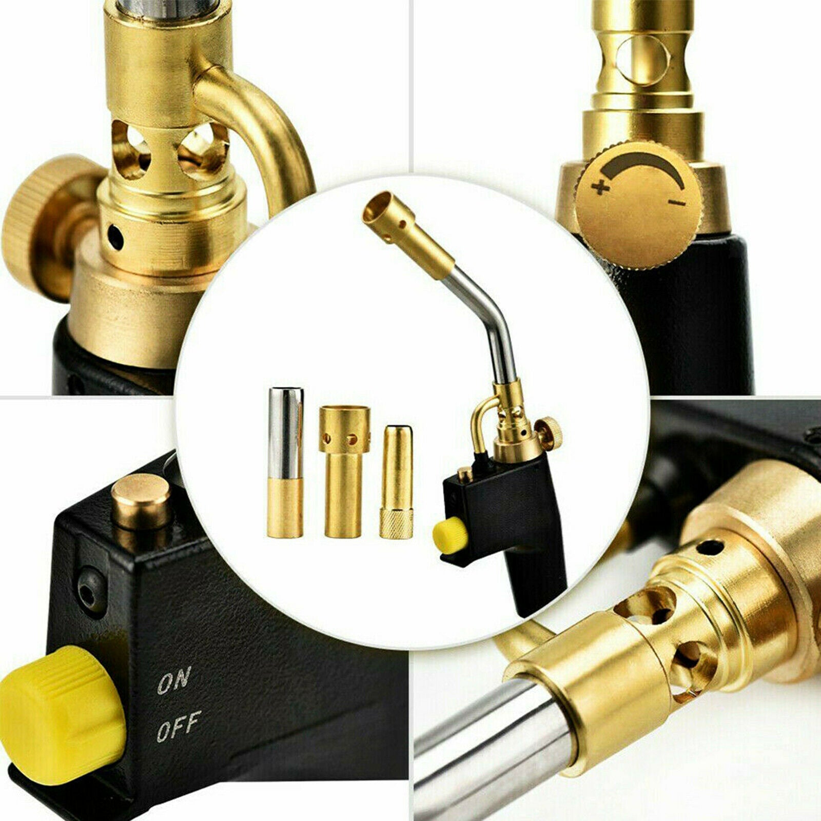 Heavy Duty Professional Multi Purpose Mapp Torch for Brazing and Barbecue
