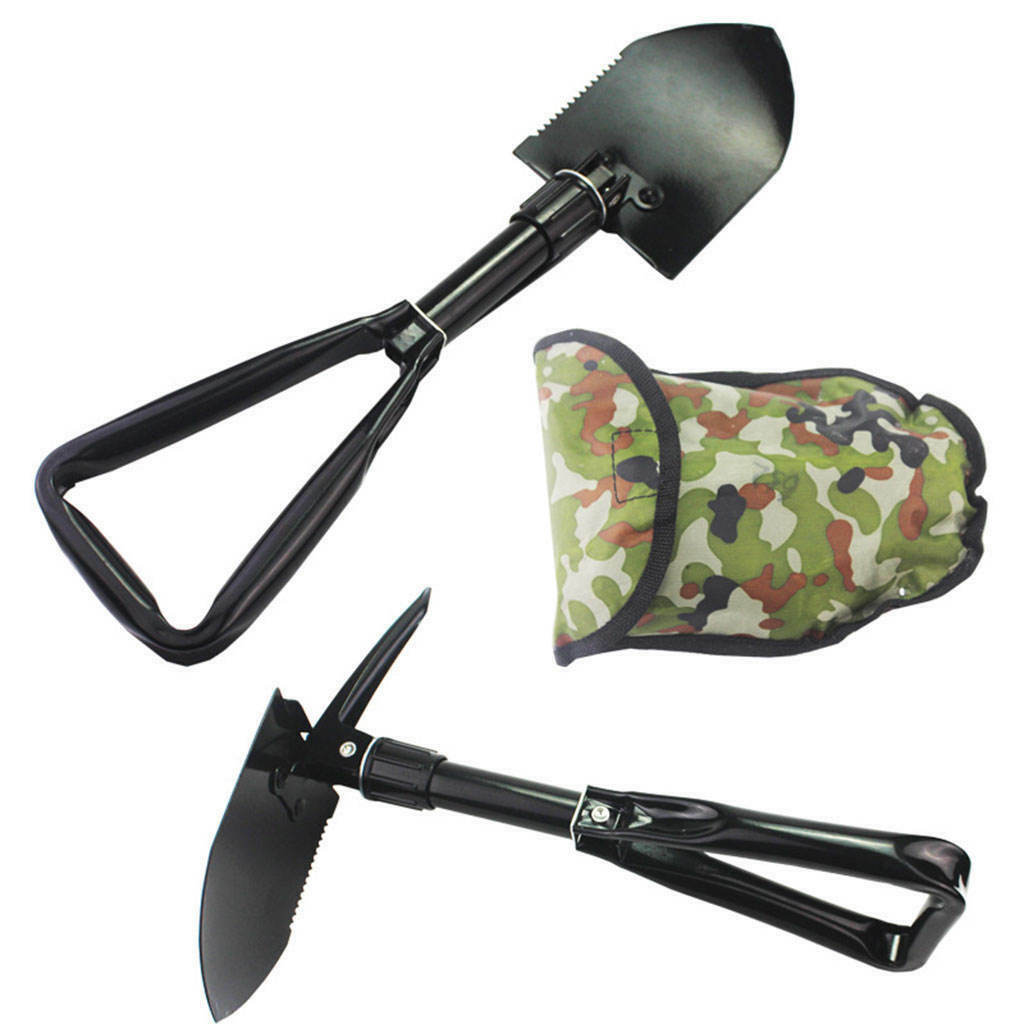 Survival Shovel Heavy Duty Folding  Style for Digging Dirt Weeding