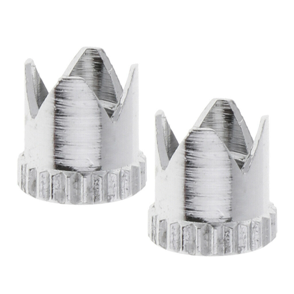 2 Pieces Airbrush Brass Crown Shape Needle   Air Brush Accessories Parts
