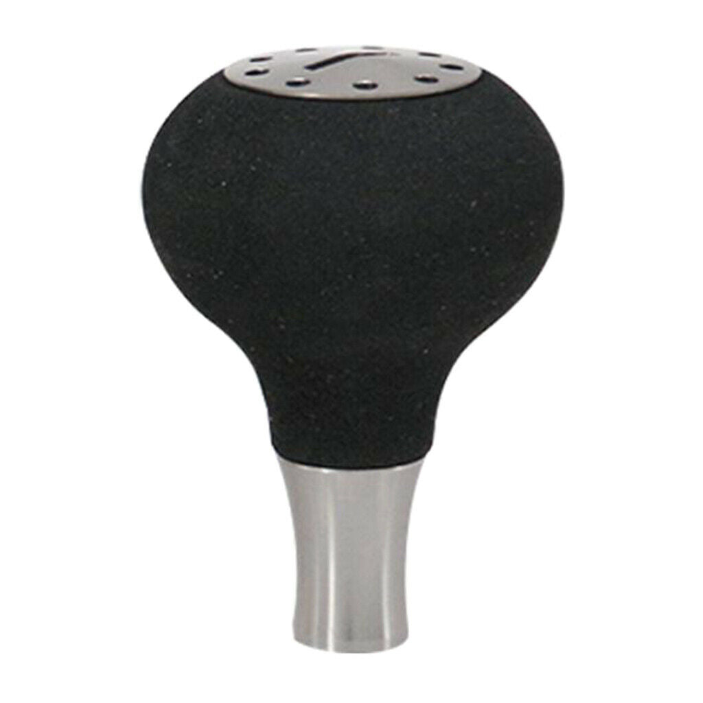 3 Packs EVA Fishing Reel Handle Knob Corrosion Resistant for S / D Reels