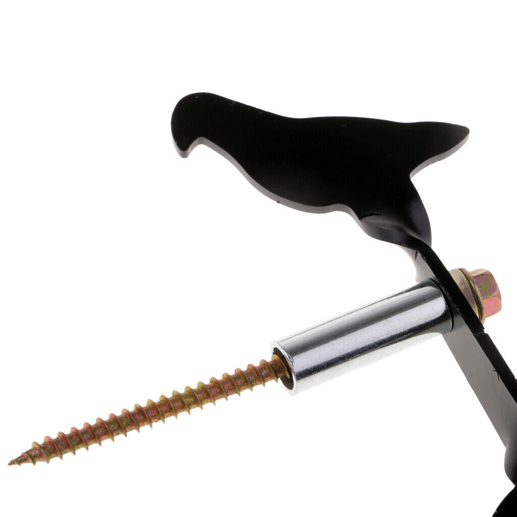Bird Shape Stainless Steel Spinners Target Rotate Shooting Practice Target