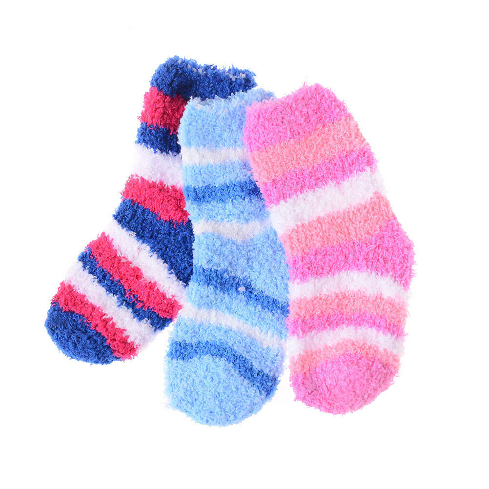Winter Warm Baby Striped Towel Socks Warm socks Kids Towel Thick Socks JCAUBDAU