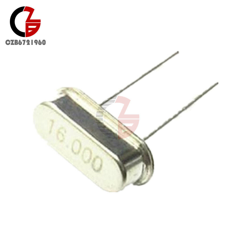 10Pcs 16.000MHZ 16MHZ 16M HZ HC-49S Crystal Oscillator New