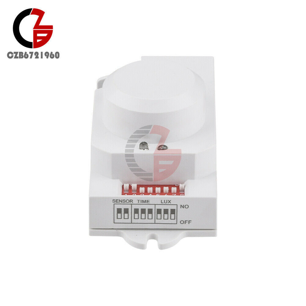 Microwave Human Body Sensor Switch 5.8ghz HF 220V LED 360 Degree Radar Motion