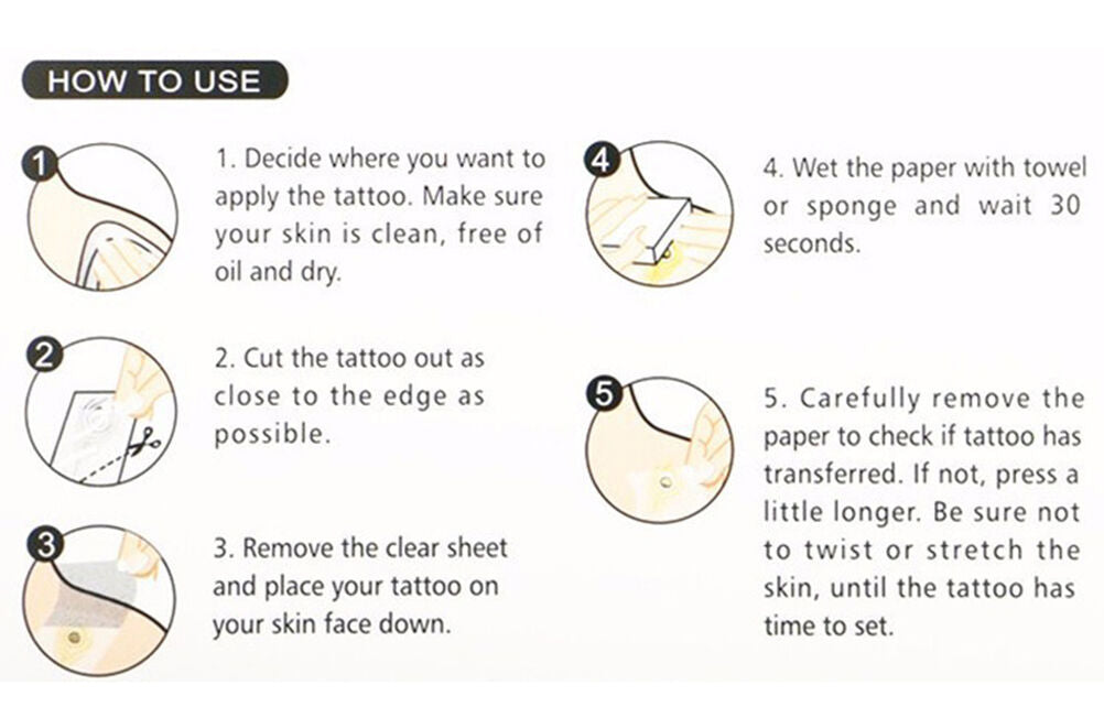 Sexy Removable Waterproof Tattoo Metallic Temporary Tattoo Stickers Body Art .DD