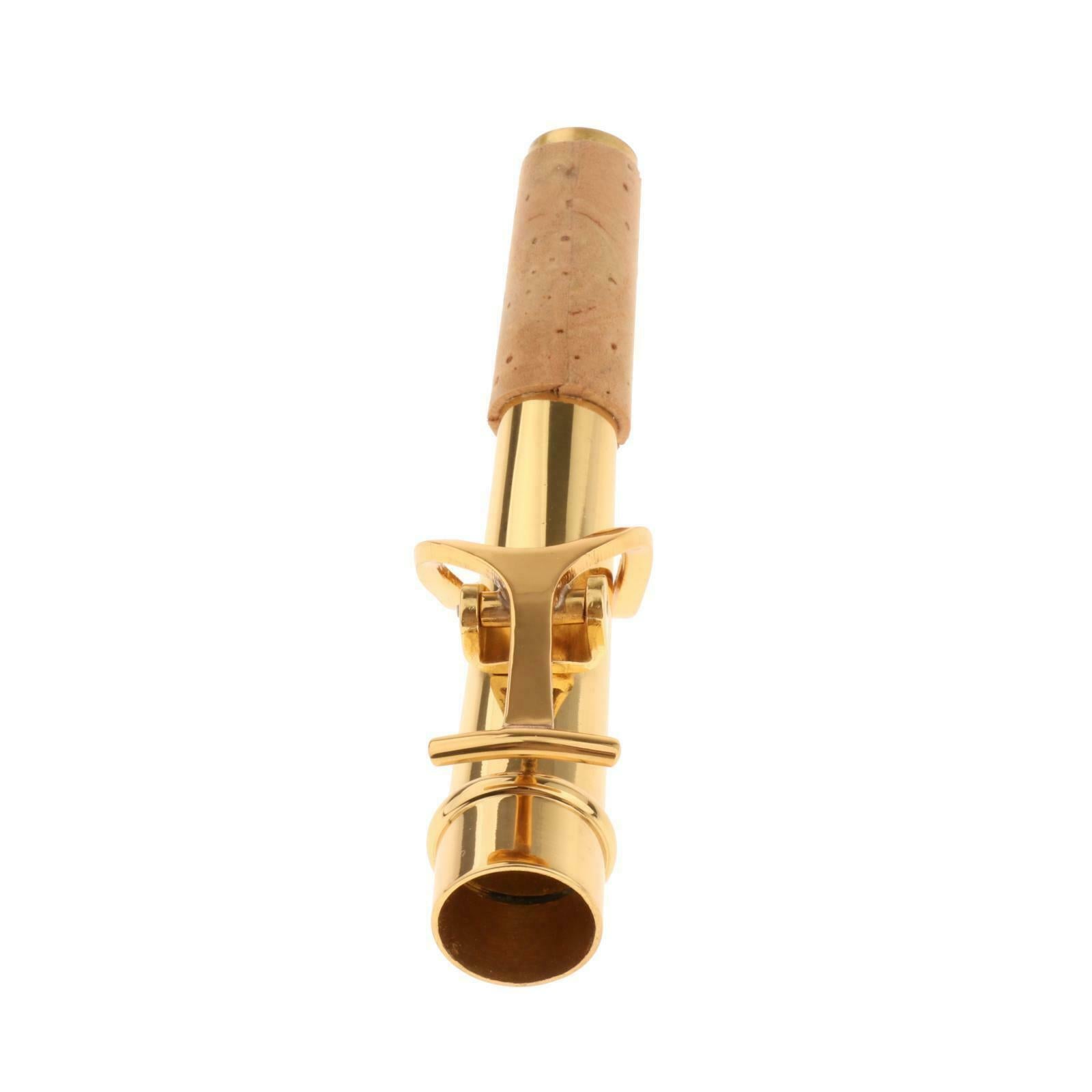 Brass Soprano Saxophone Bend Neck Woodwind Instrument Replacements Parts