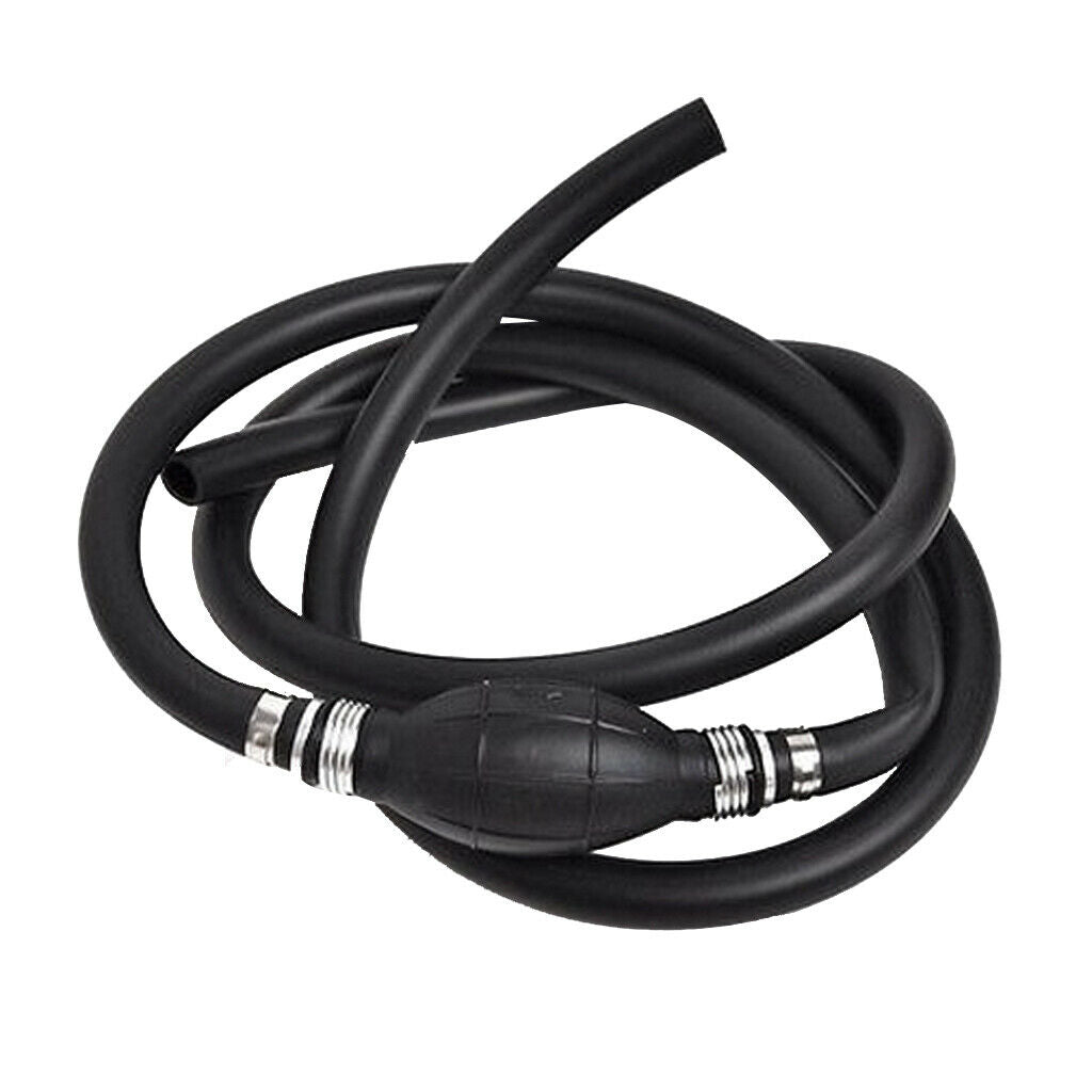 Universal Marine Outboard Fuel Line with Primer Bulb, 1/4inch 6mm
