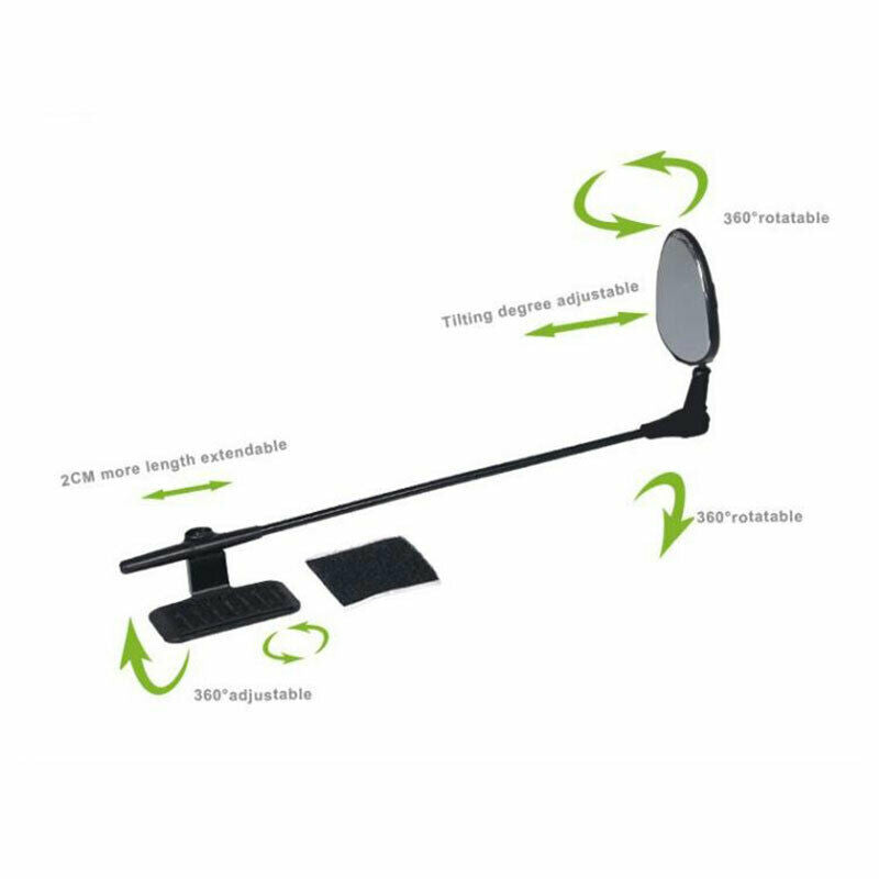 Bike Bicycle Cycling Rear View Helmet Safety Motorcycle Rearview Mirror N.l8