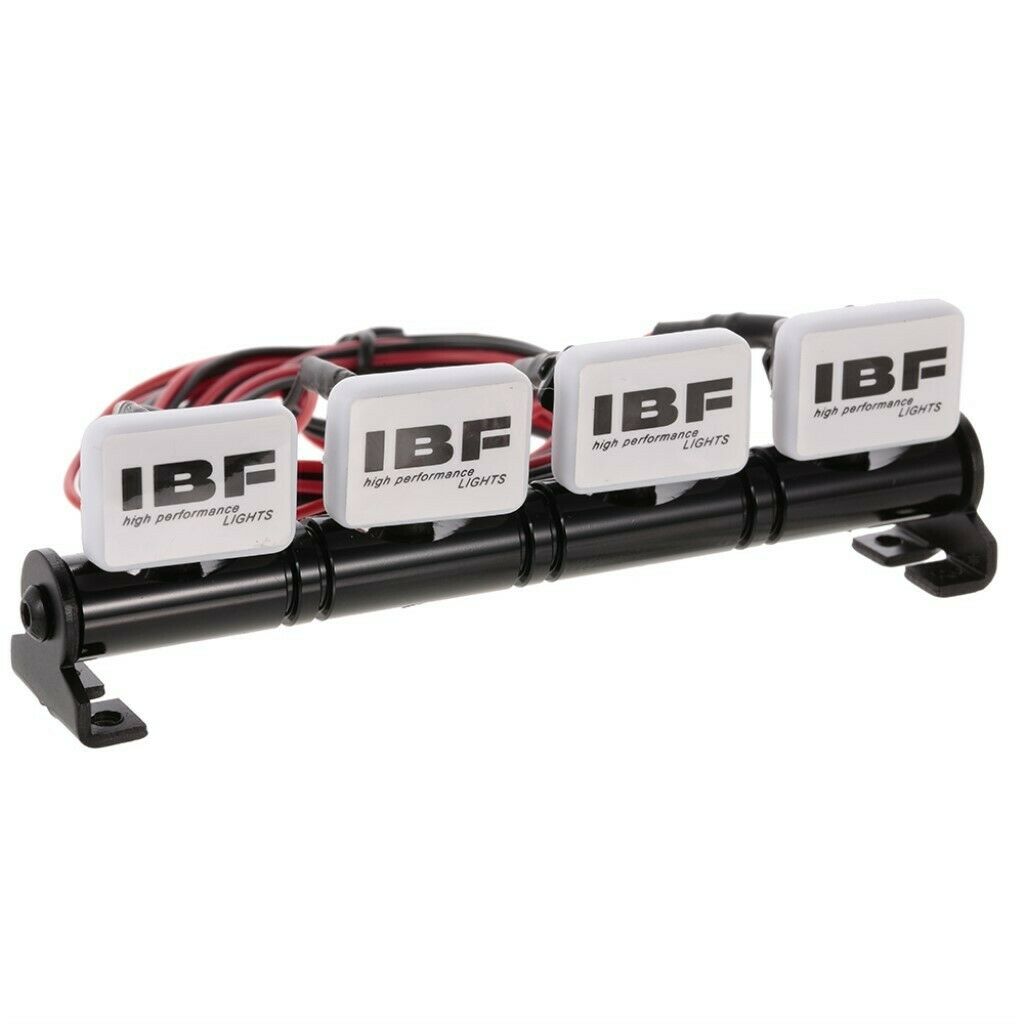 1/10 Rc Car Square Led Light Bar For Hsp Redcat Axial Scx10 -4